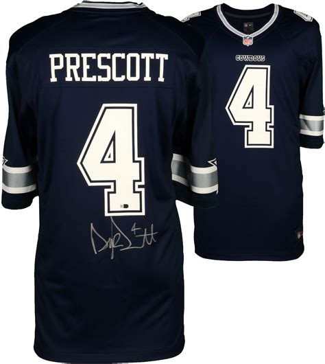 signed dak prescott jersey